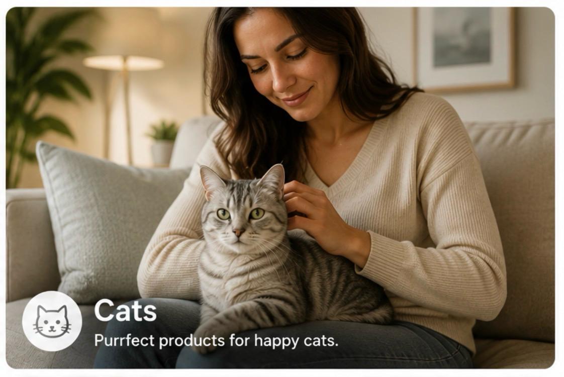 KACHIN cat collection - accessories for cat wellbeing and comfort