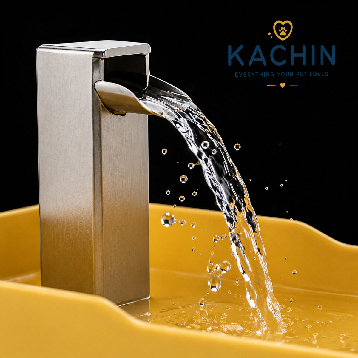 KACHIN Nordic Cat Water Fountain – Automatic Circulating Water for Better Hydration