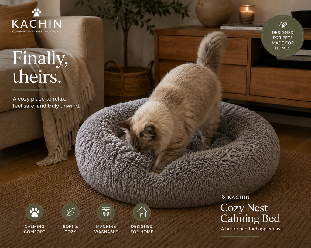 KACHIN Cozy Nest Calming Bed