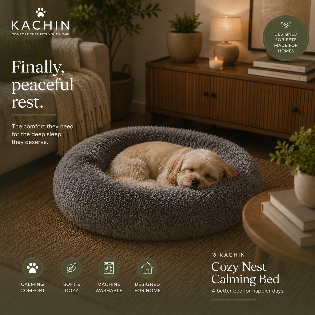 KACHIN Cozy Nest Calming Bed