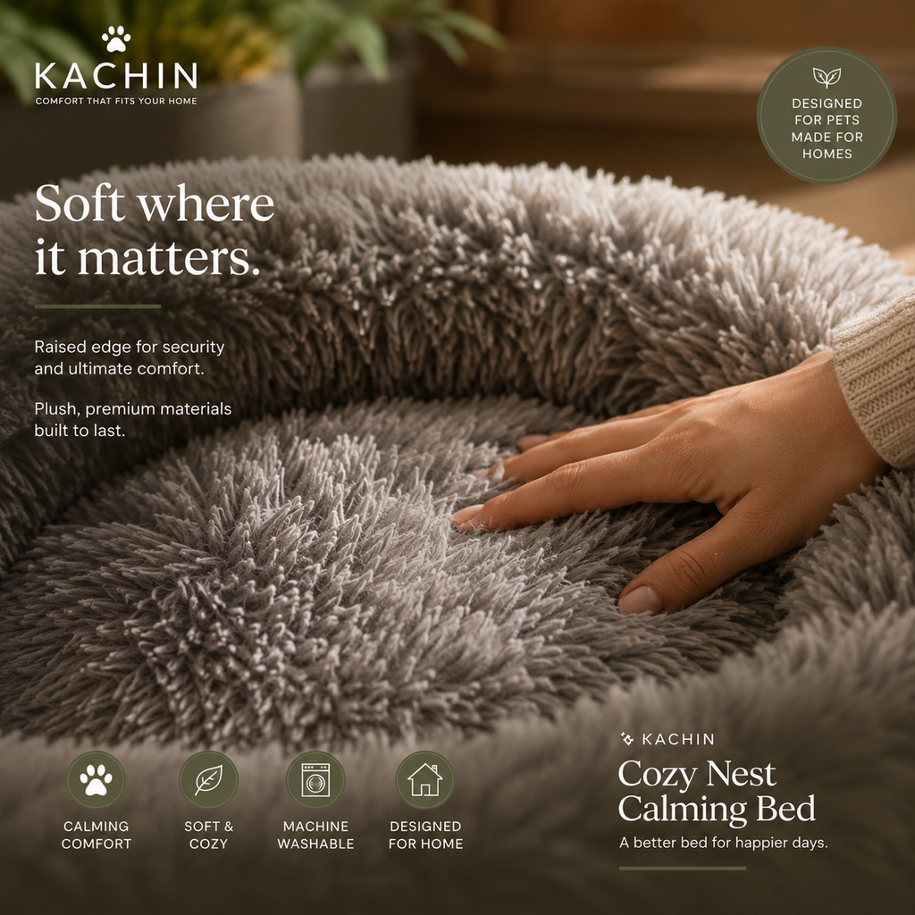 KACHIN Cozy Nest Calming Bed